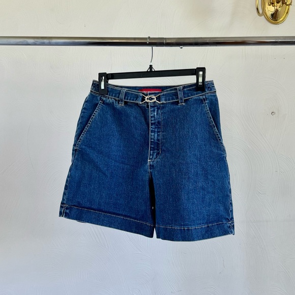 Gloria Vanderbilt Size 8 Denim Shorts - Picture 1 of 4